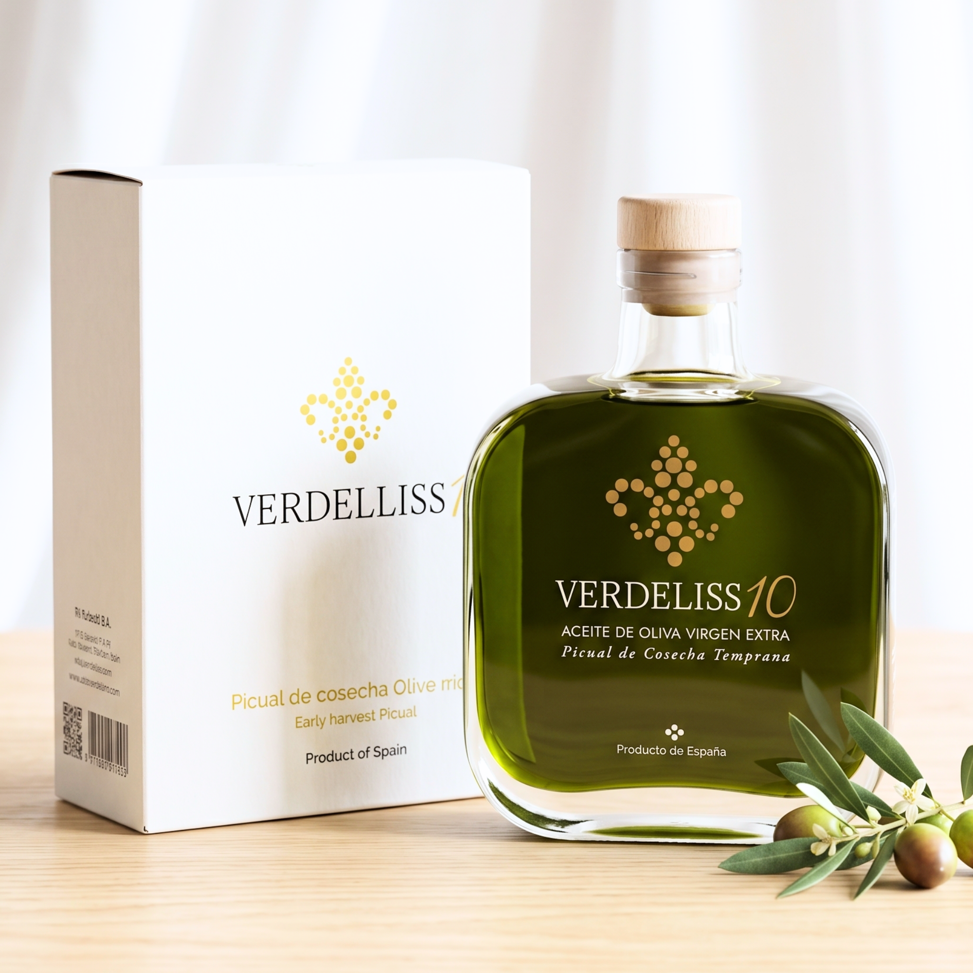 Aceite AOVE Picual Gold V10 Verdeliss