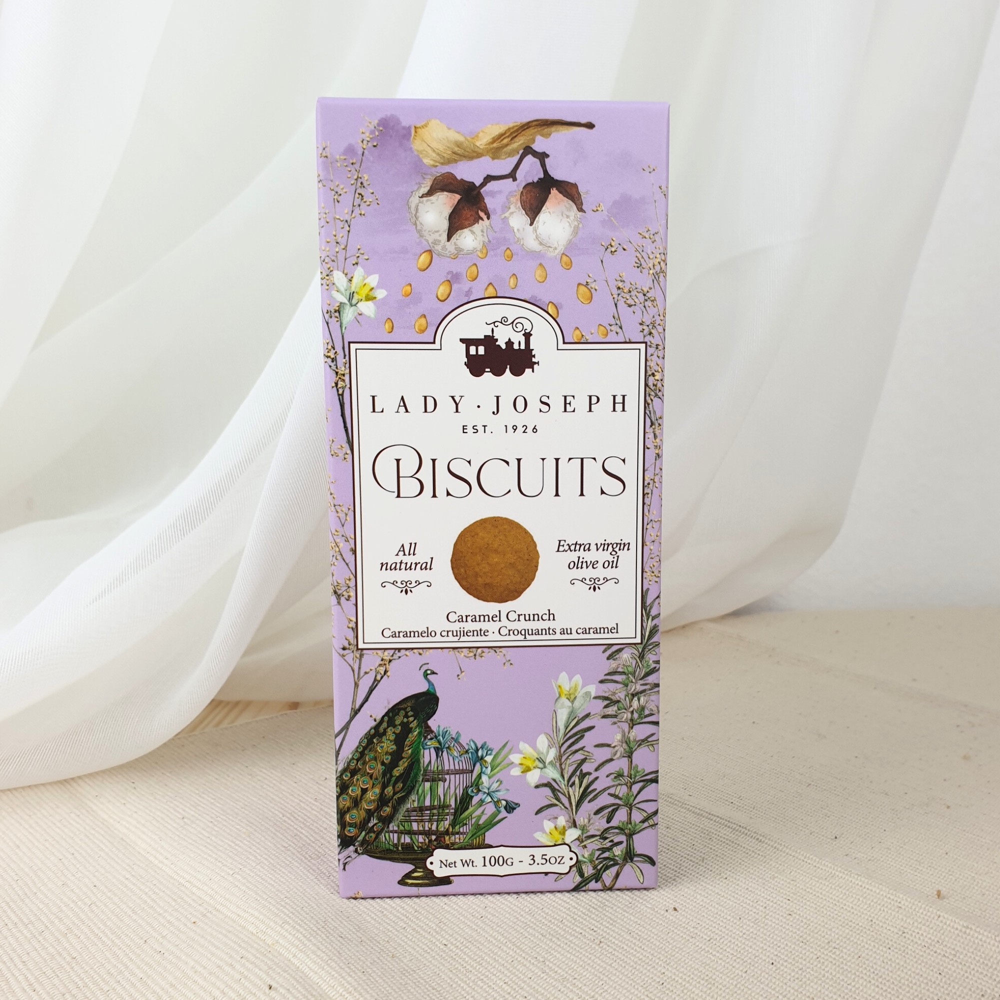 Galletas Lady Joseph con Caramelo y Sésamo