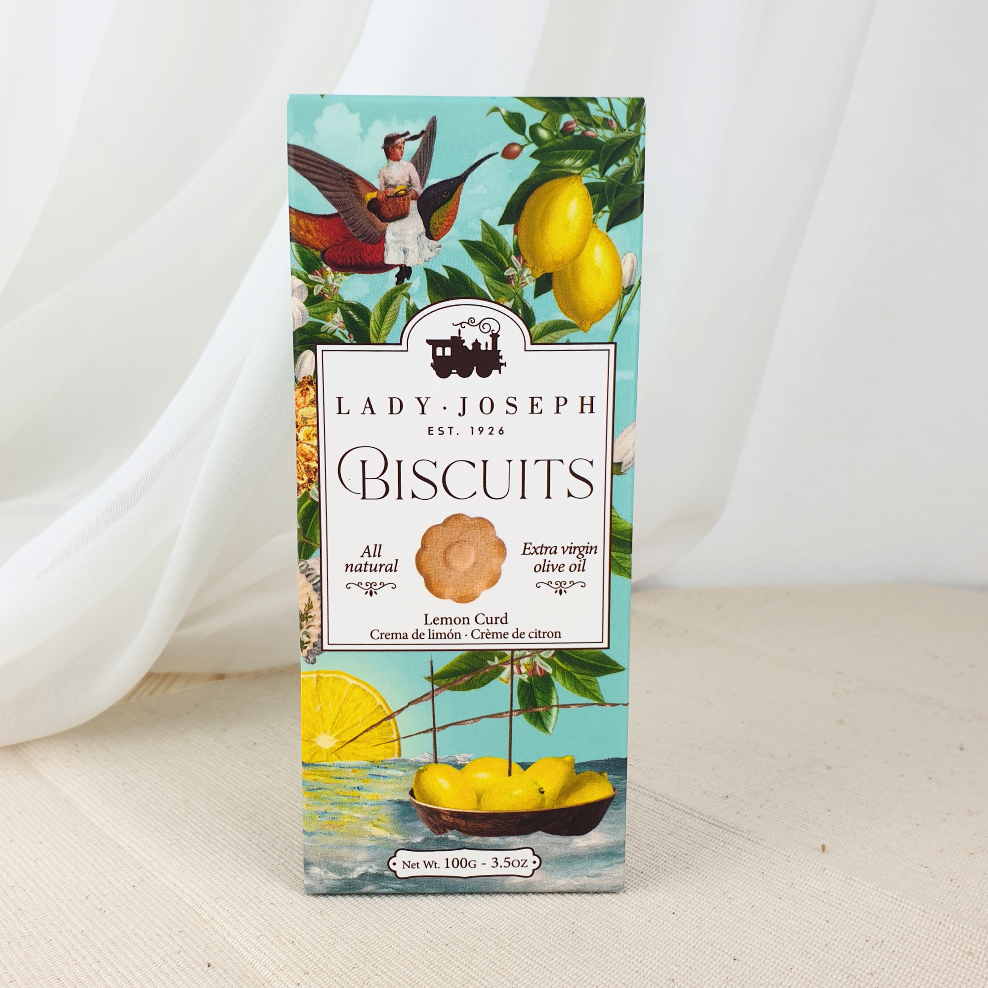 Galletas Lady Joseph con Crema de Limón