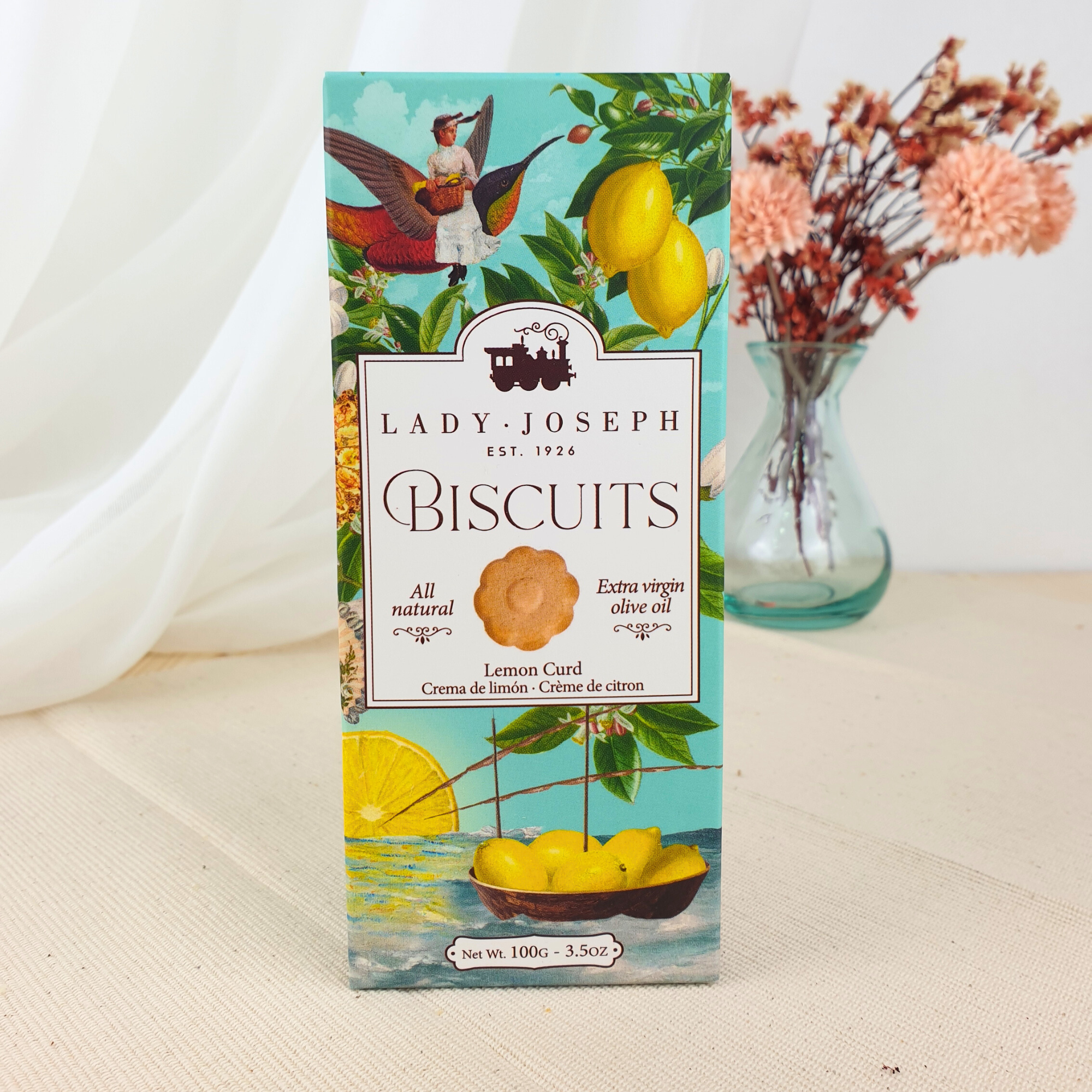 Galletas Lady Joseph con Crema de Limón