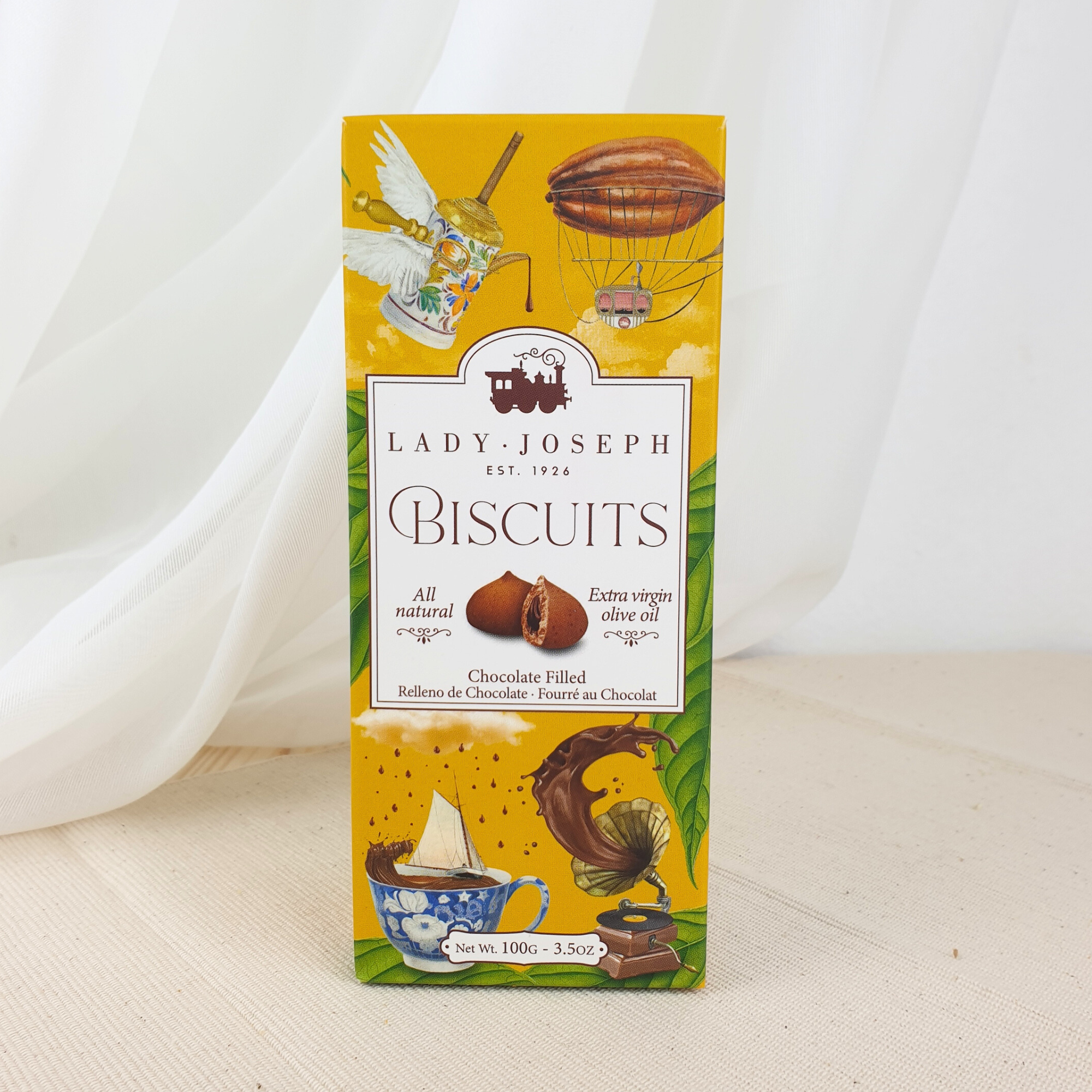 Galletas Lady Joseph Rellenas de Chocolate