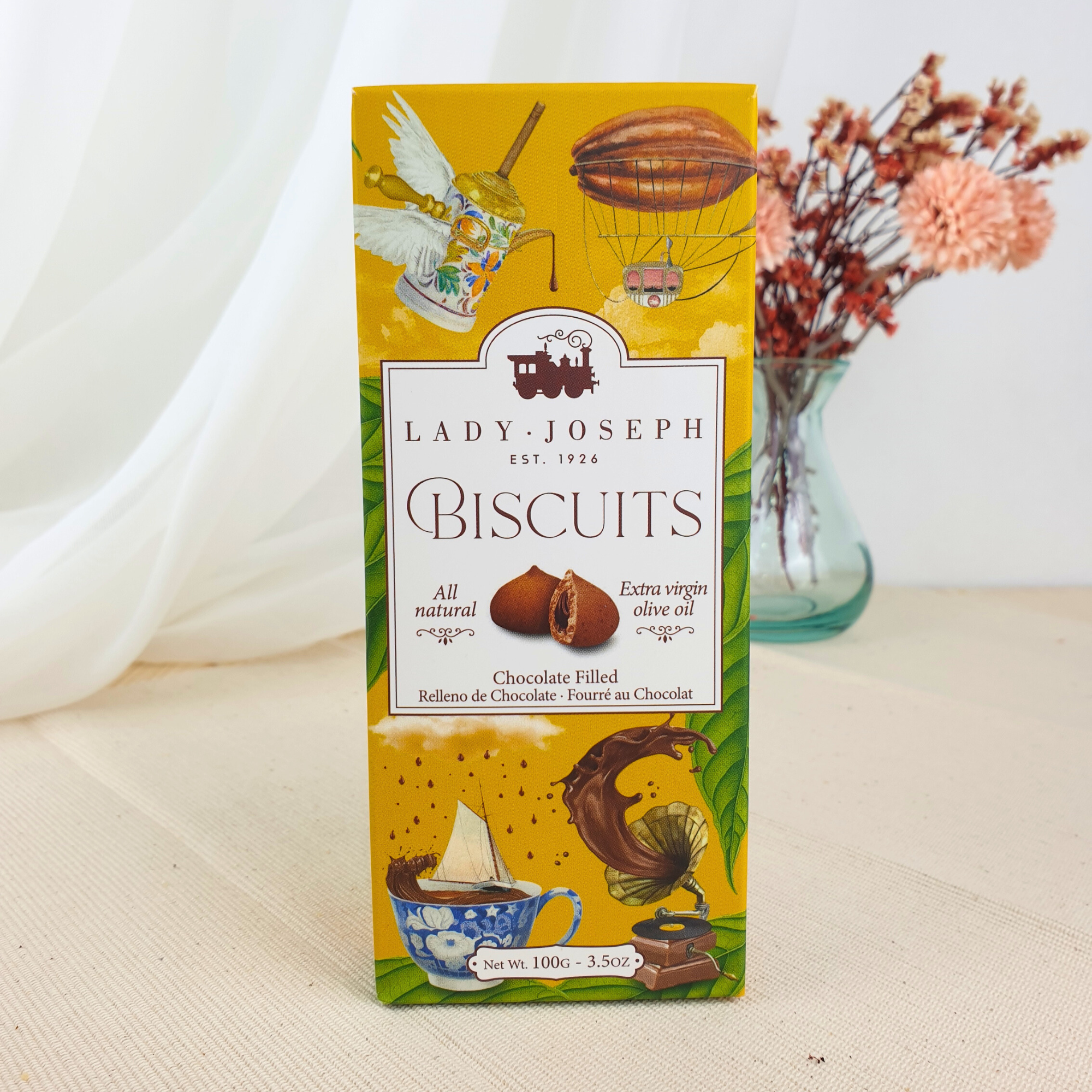 Galletas Lady Joseph Rellenas de Chocolate