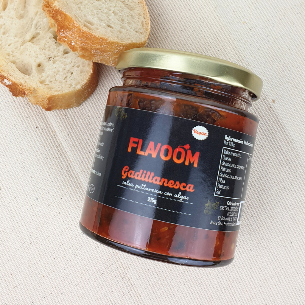 Gadittanesca Sauce mit Flavoom-Algen