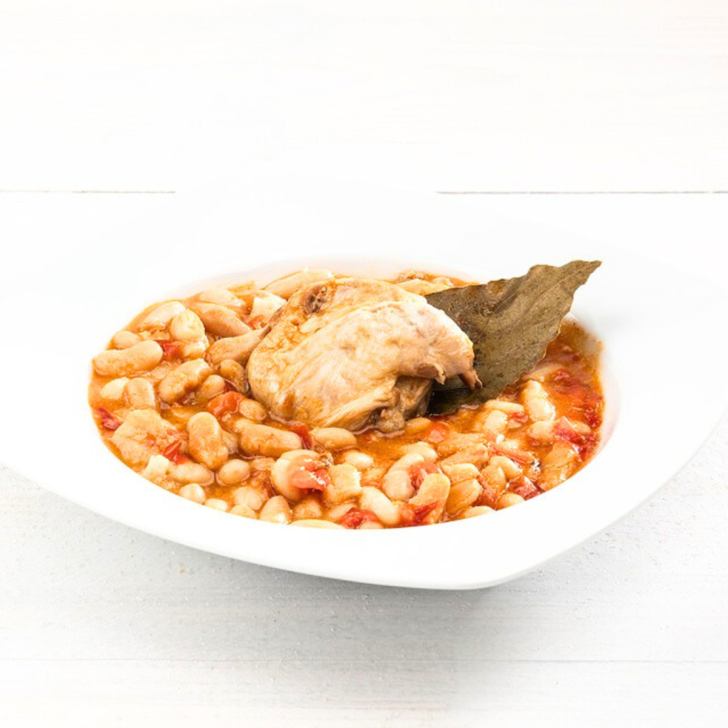 Las Alubias con Codorniz de El Taller Gastronómico