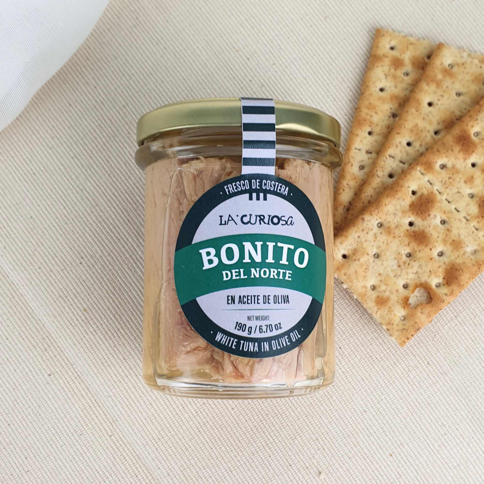 Bonito del Norte en Aceite de Oliva de La Curiosa