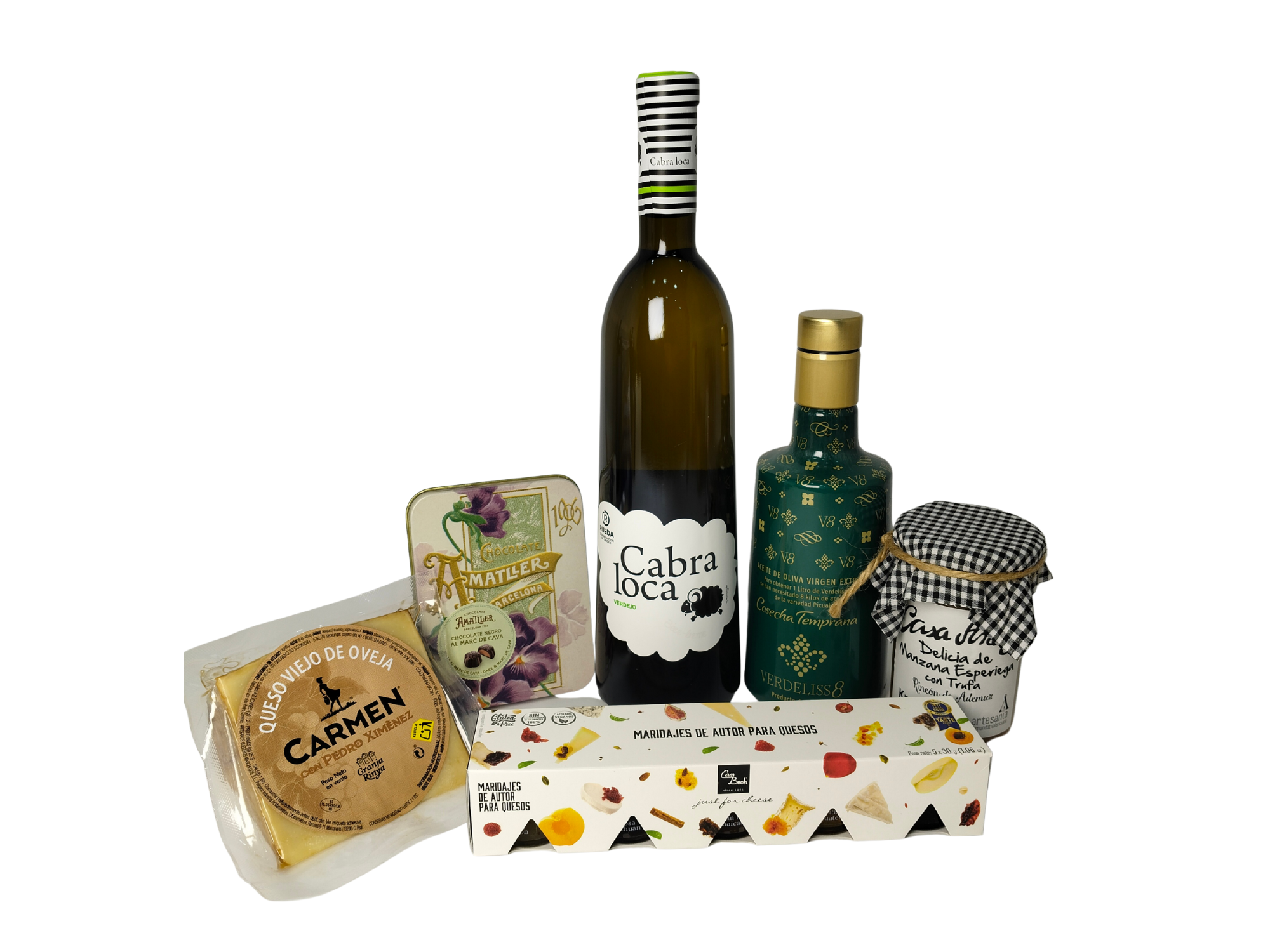 Caja Vegetariana con Queso