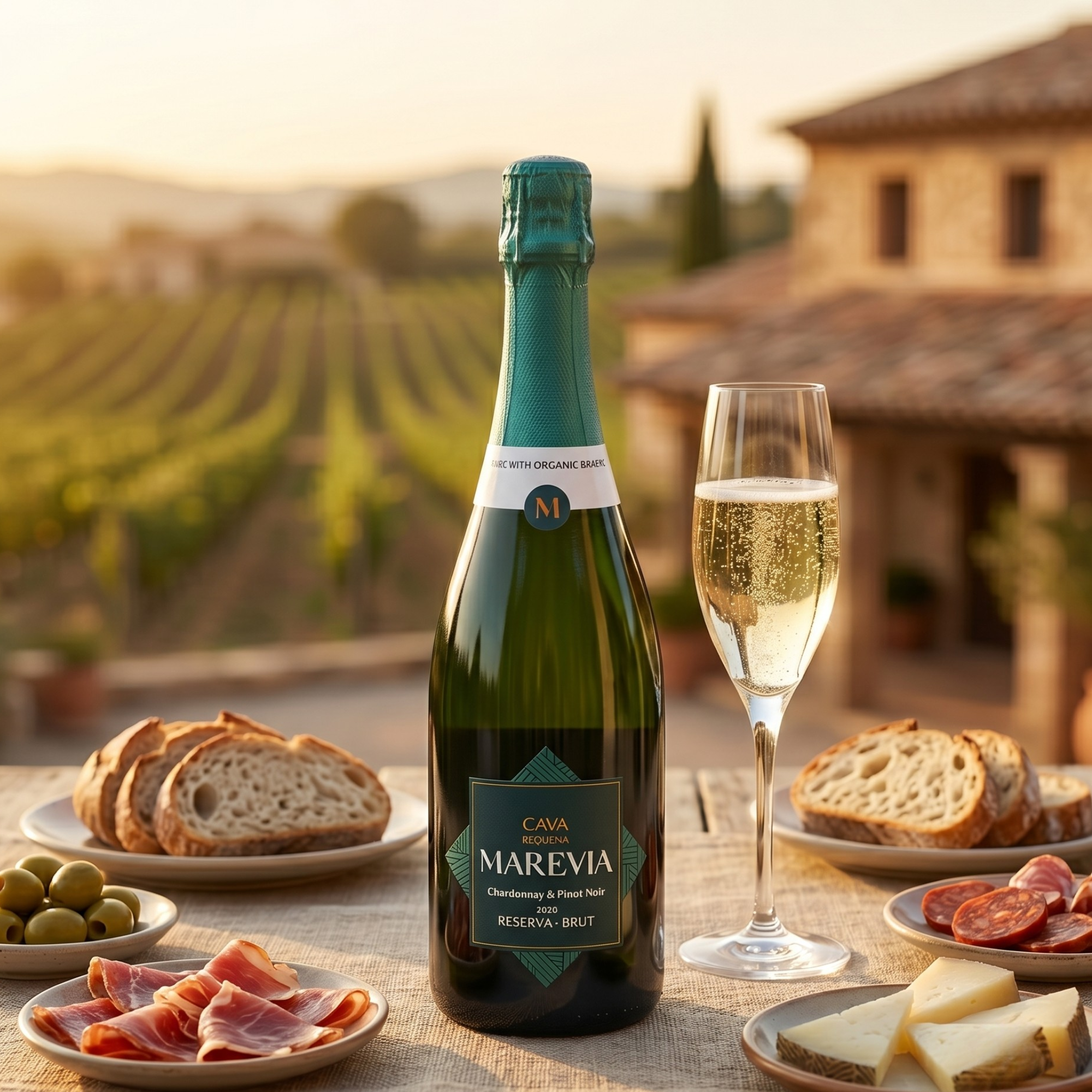 Cava Marevia Chardonnay Pinot Noir Brut Reserva