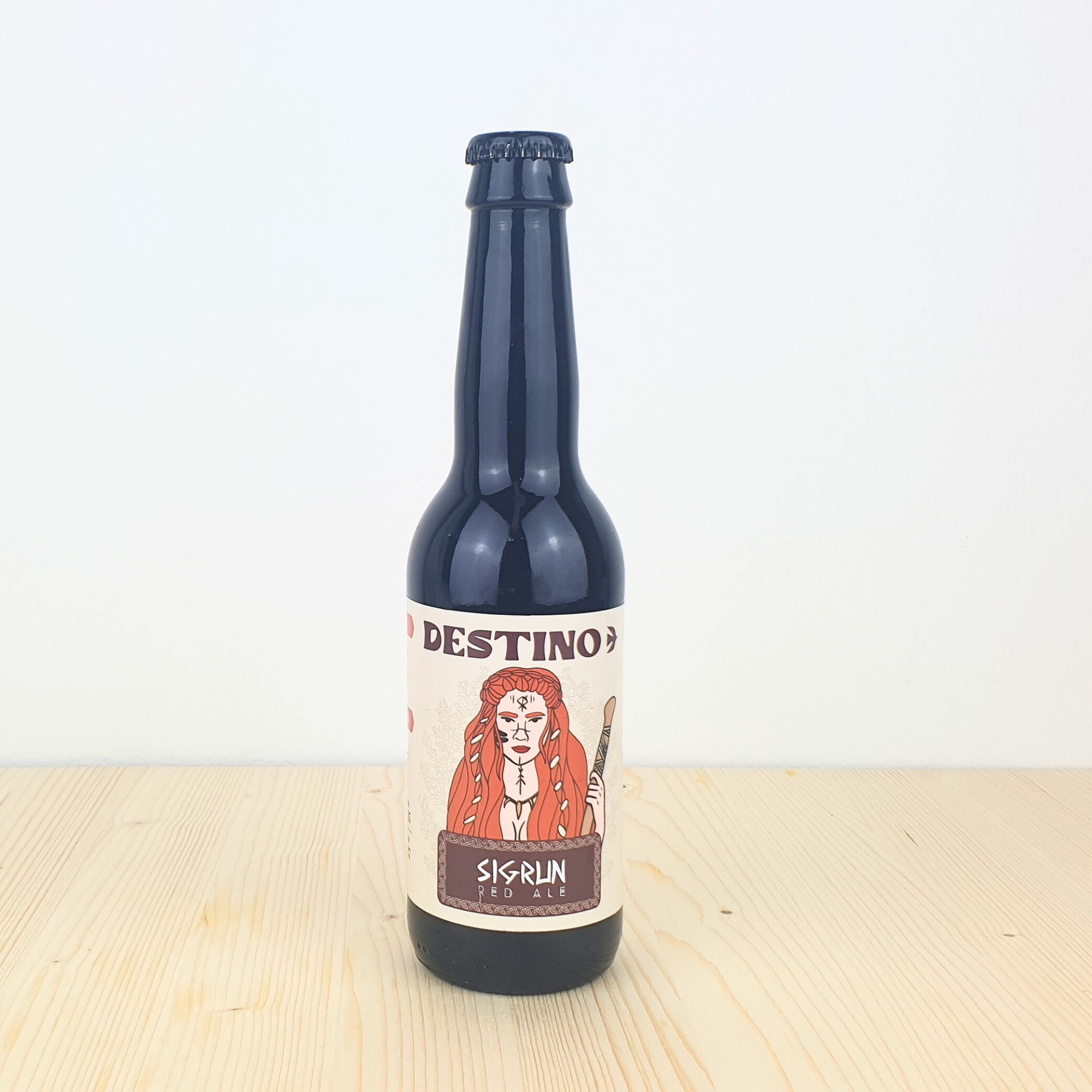 Cerveza Artesanal Valenciana Destino Sigrun Red Ale 33cl