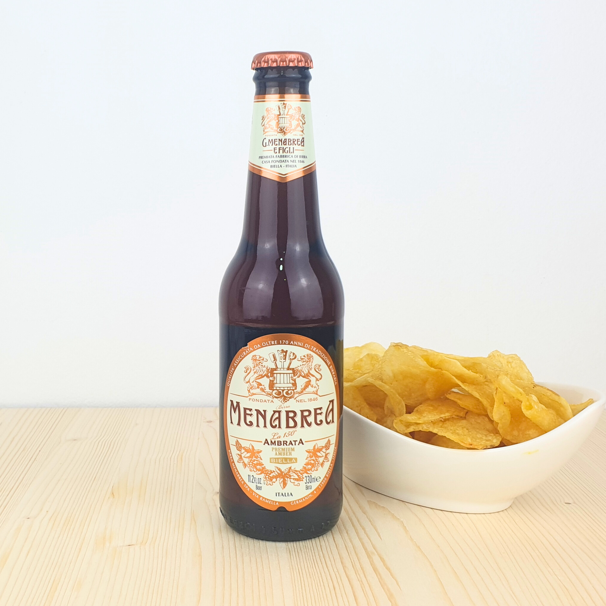 Cerveza Menabrea Ambrata