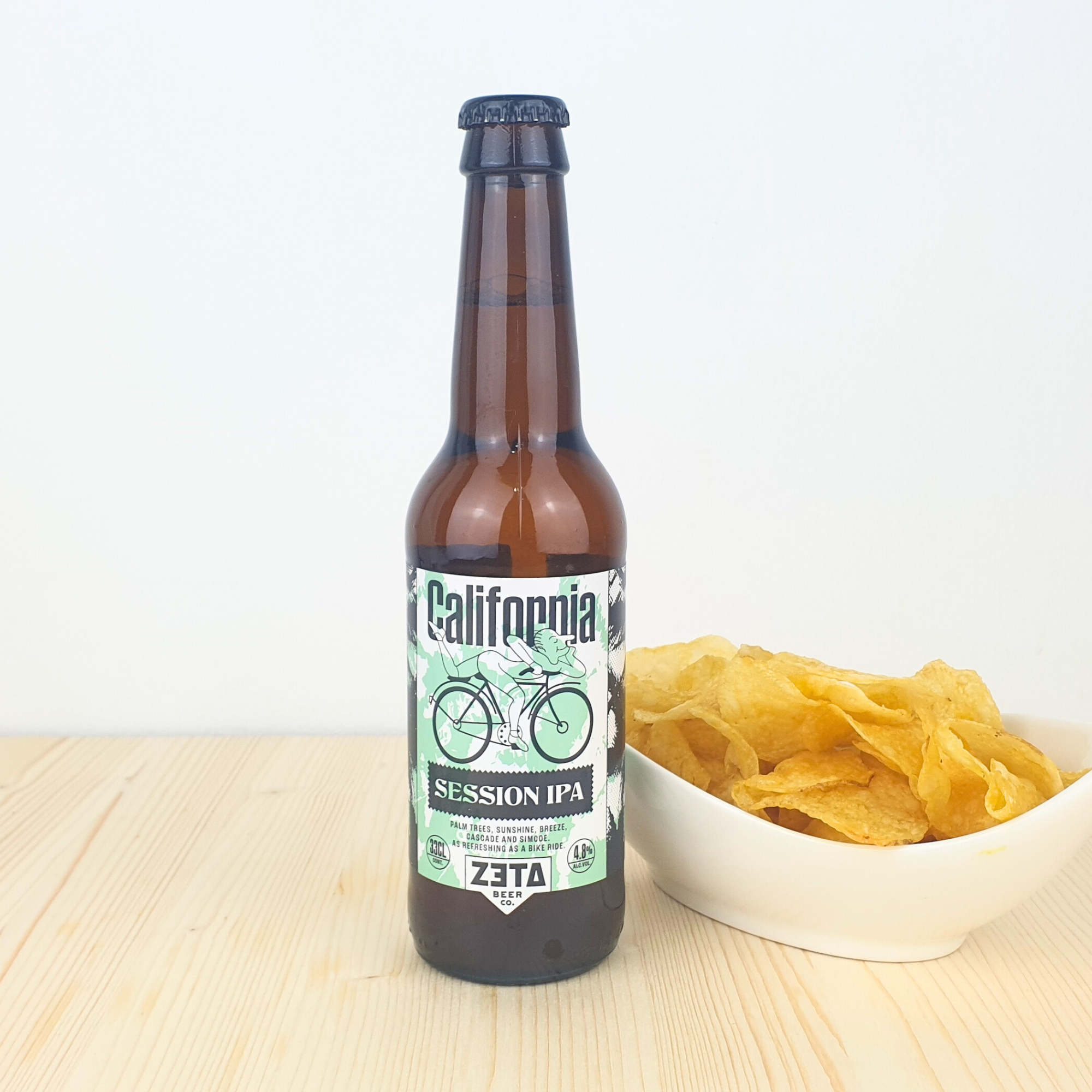 Cerveza Artesanal Valenciana Zeta California Session IPA 33cl