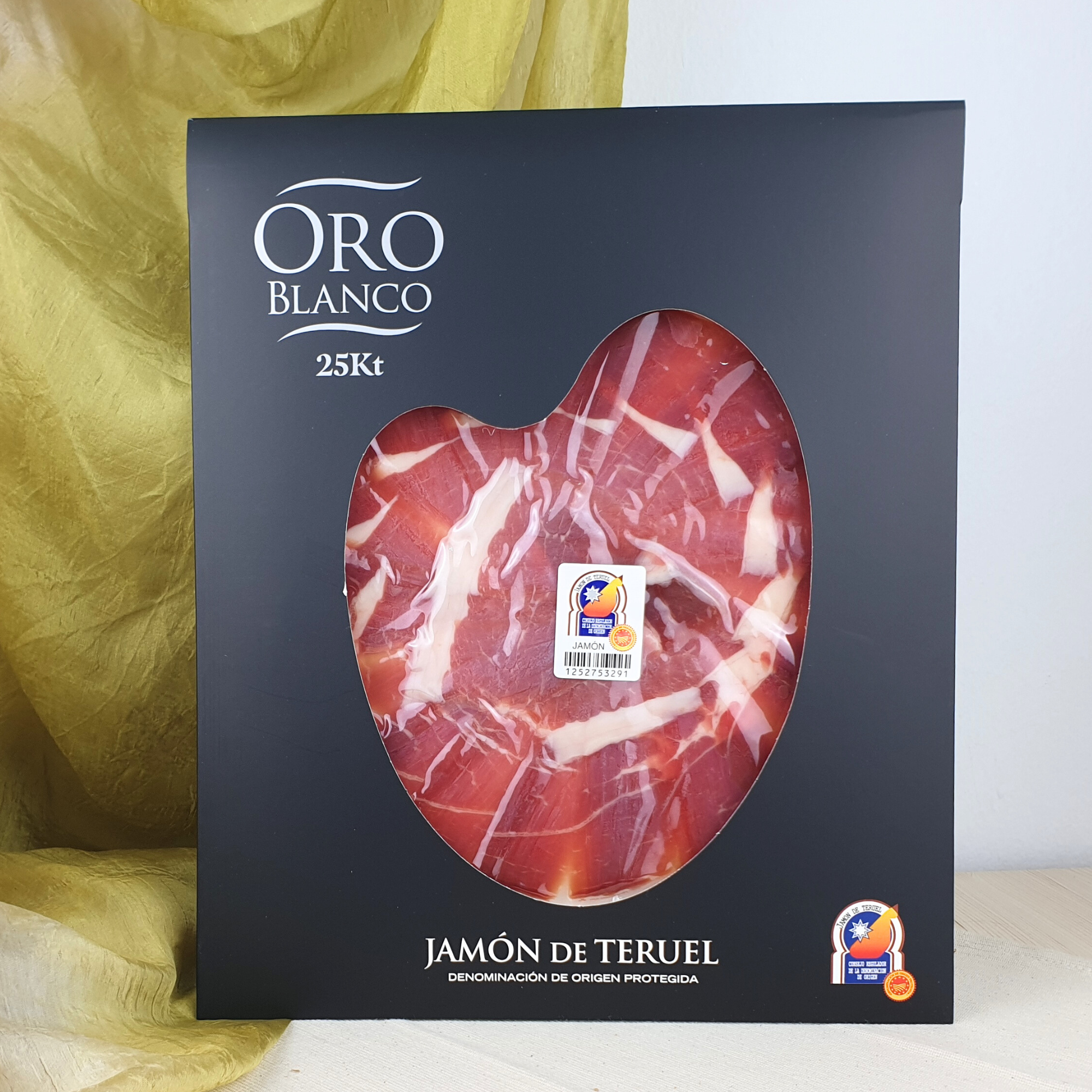 Jamon Iberico Oro Blanco, Corte a Cuchillo, 100gr al vacio