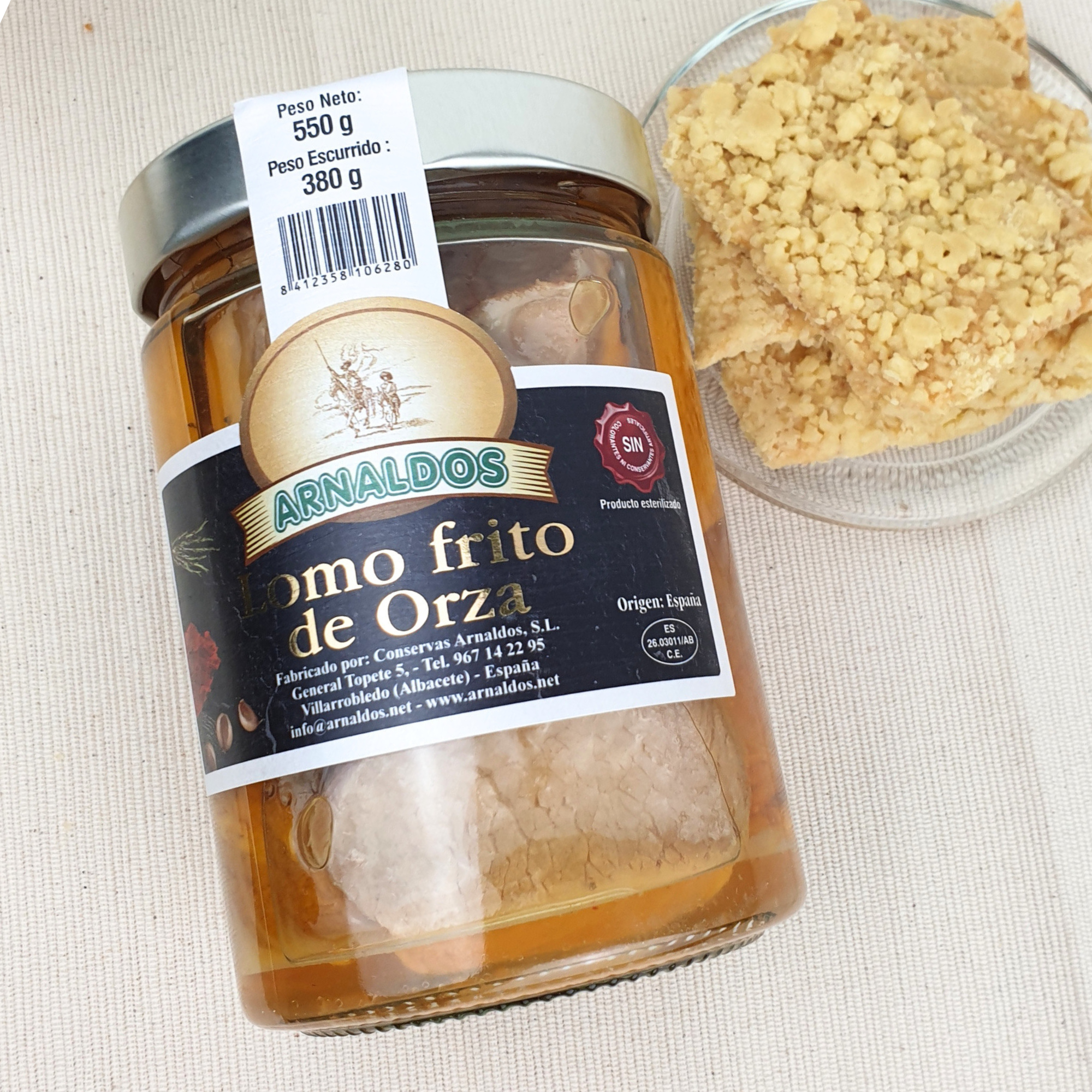 Lomo Frito de Orza de Conservas Arnaldos