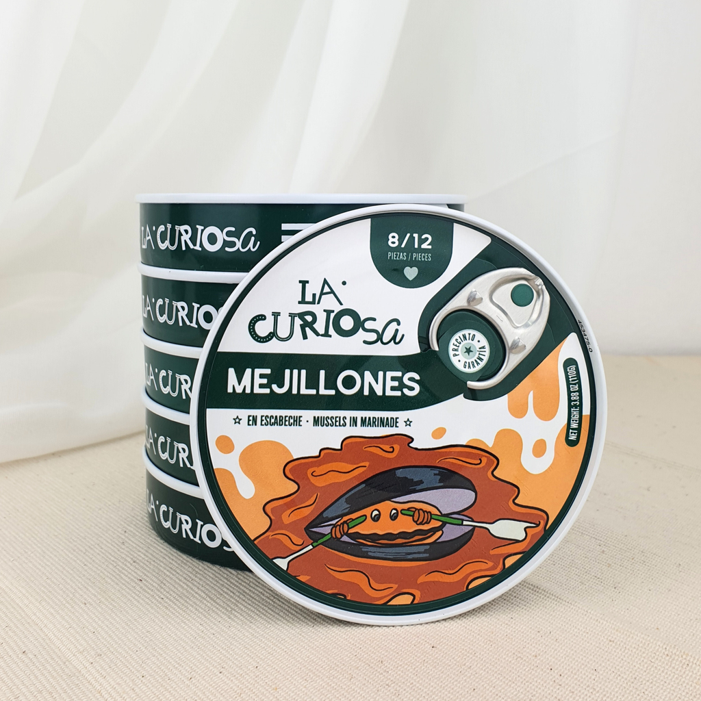 Mejillones en escabeche de La Curiosa