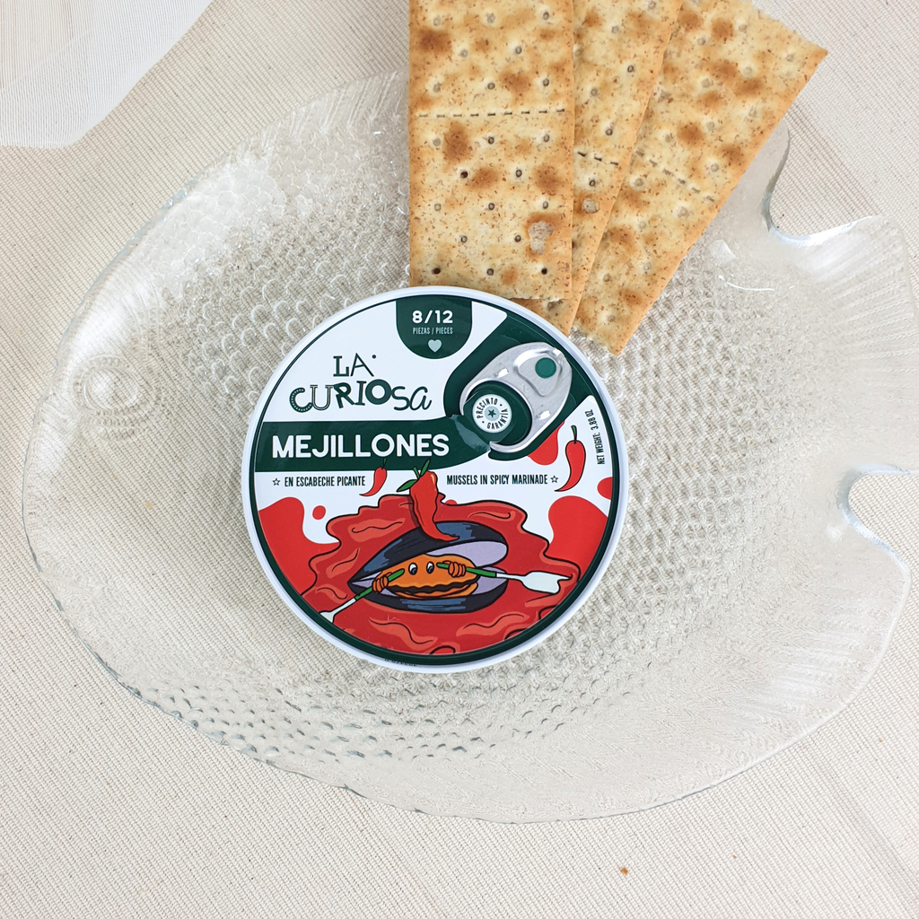 Mejillones en escabeche picante de La Curiosa
