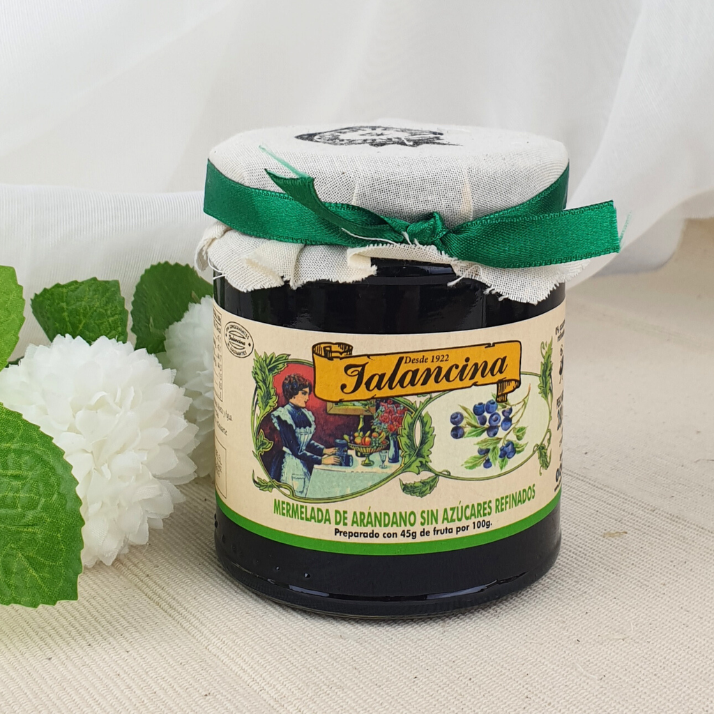 Mermelada de Arándanos sin Azúcares Refinados, Jalancina