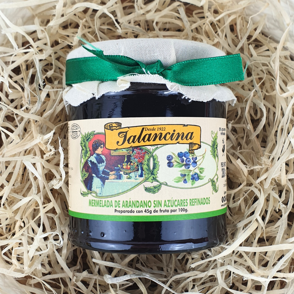 Mermelada de Arándanos sin Azúcares Refinados, Jalancina