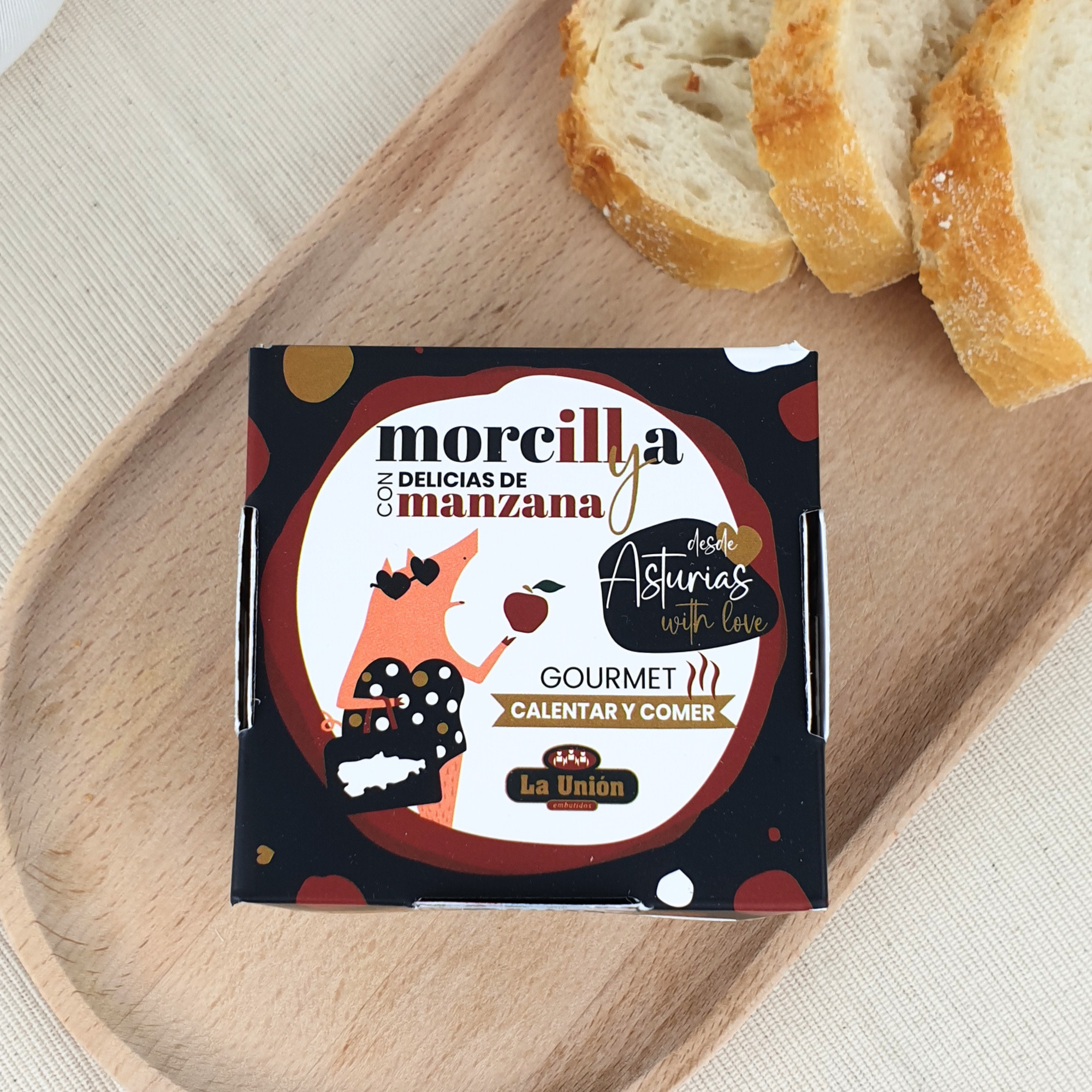 Morcilla con Delicias de Manzana de La Unión