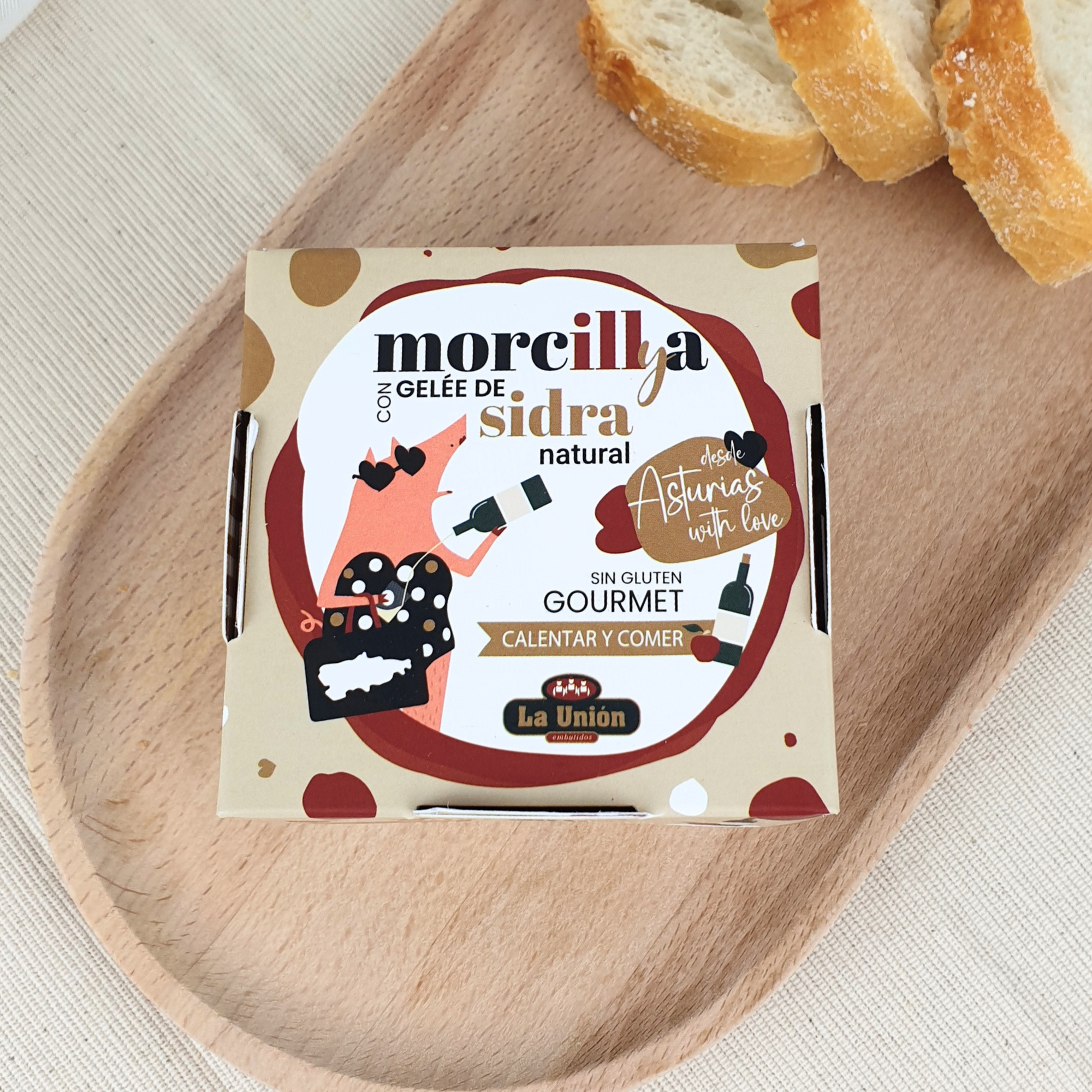 Morcilla con Gelée de Sidra Natural