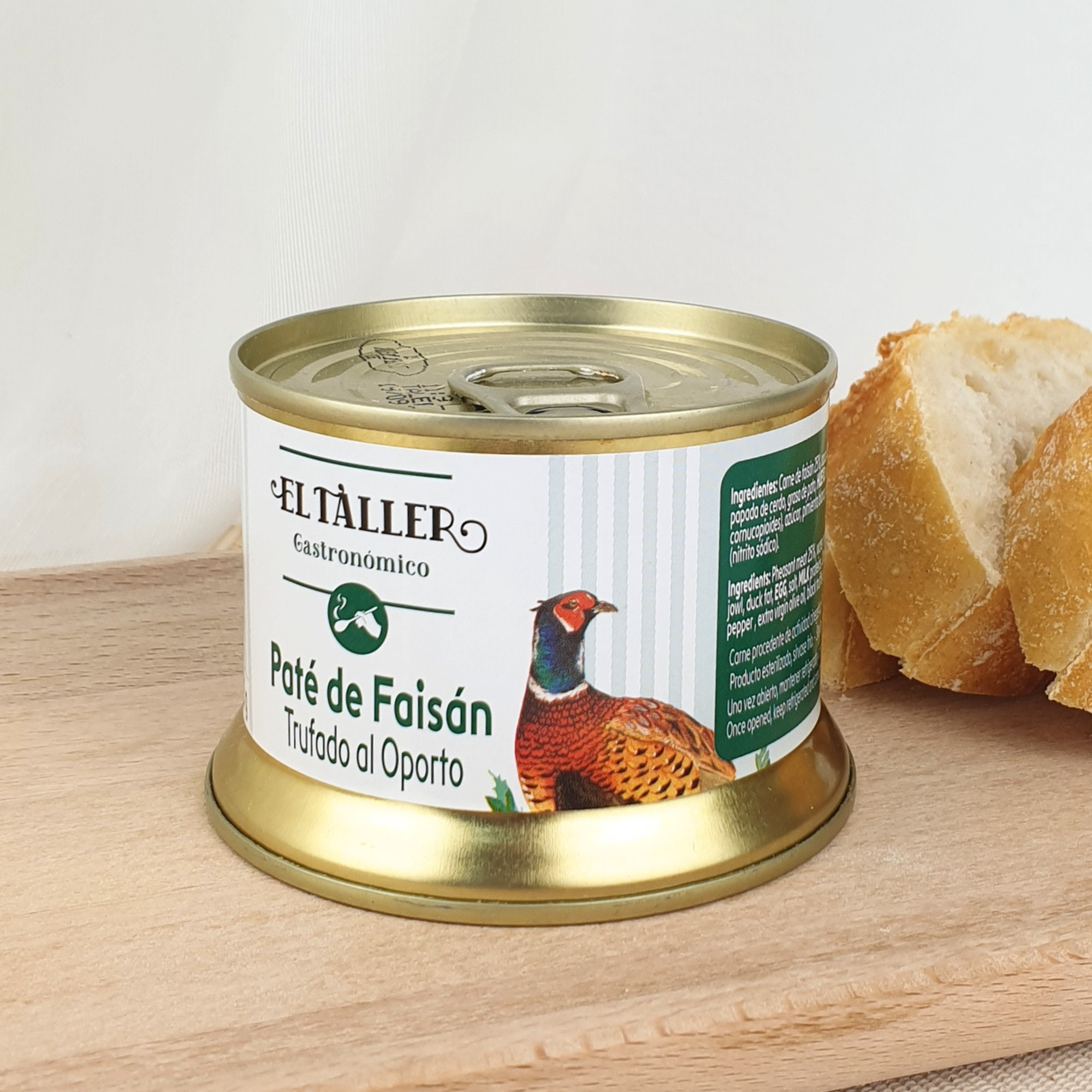 Paté de Faisán Trufado al Oporto de Taller Gastronomico