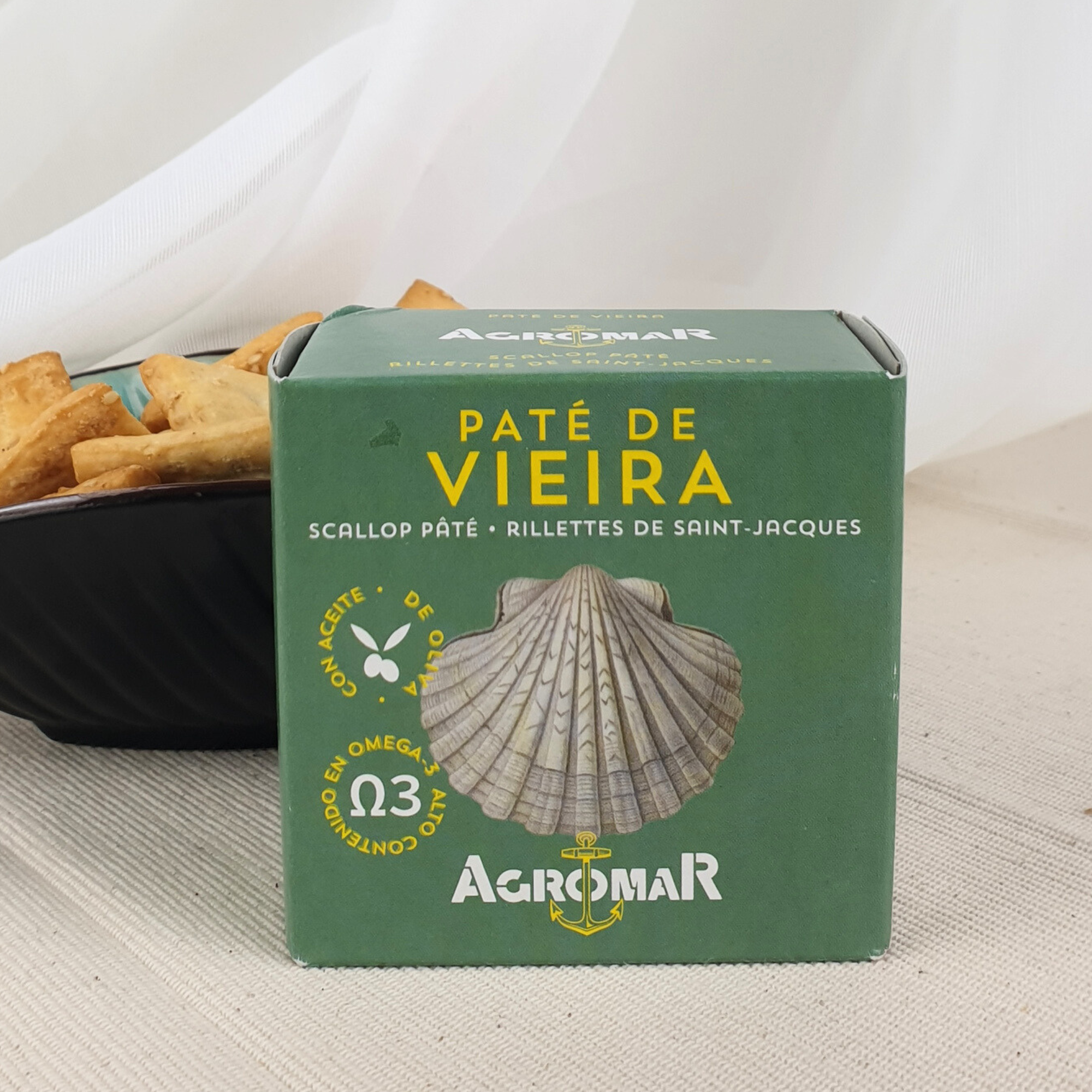 Jakobsmuschel-Pastete von Agromar