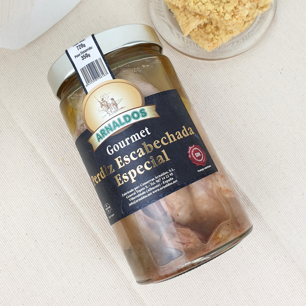 Pernice in Scapece (Escabeche) – Conservas Arnaldos