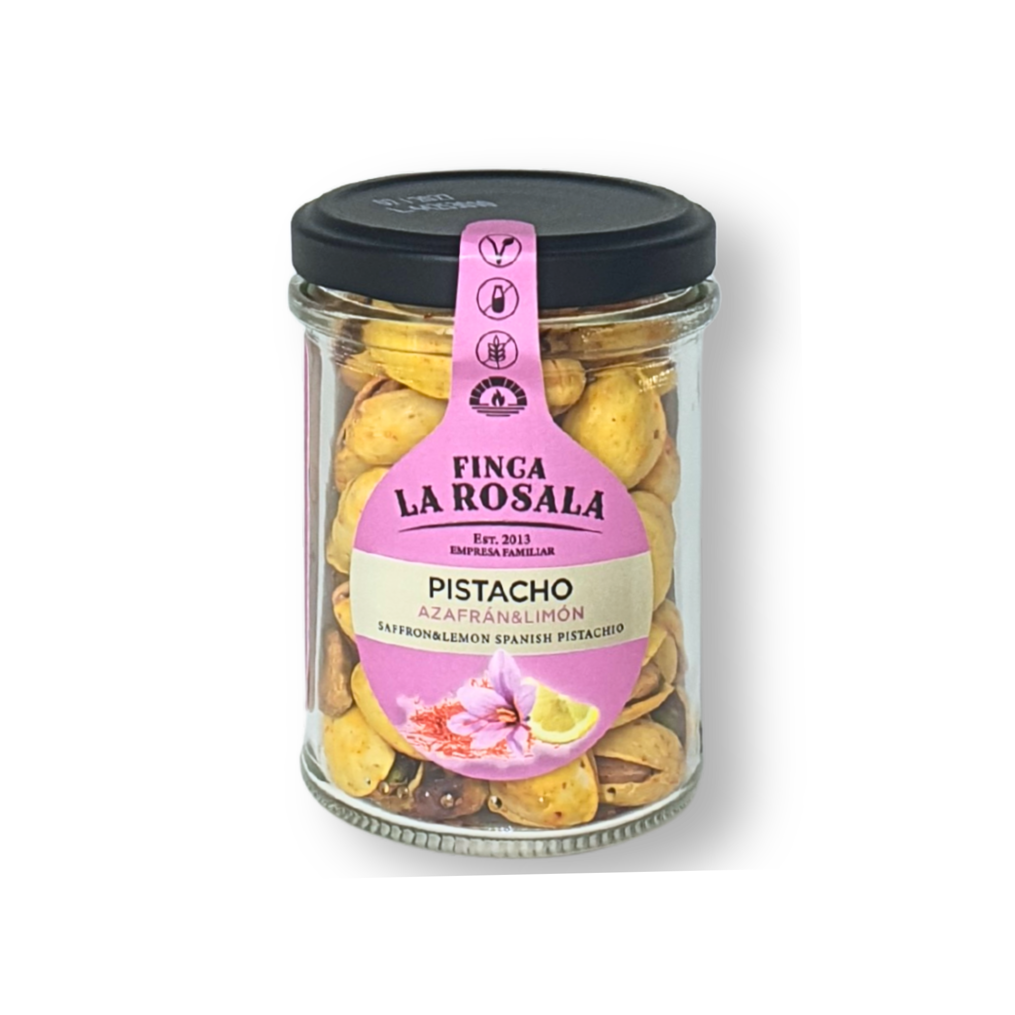 Pistachos con Azafrán y Limón de Finca La Rosala