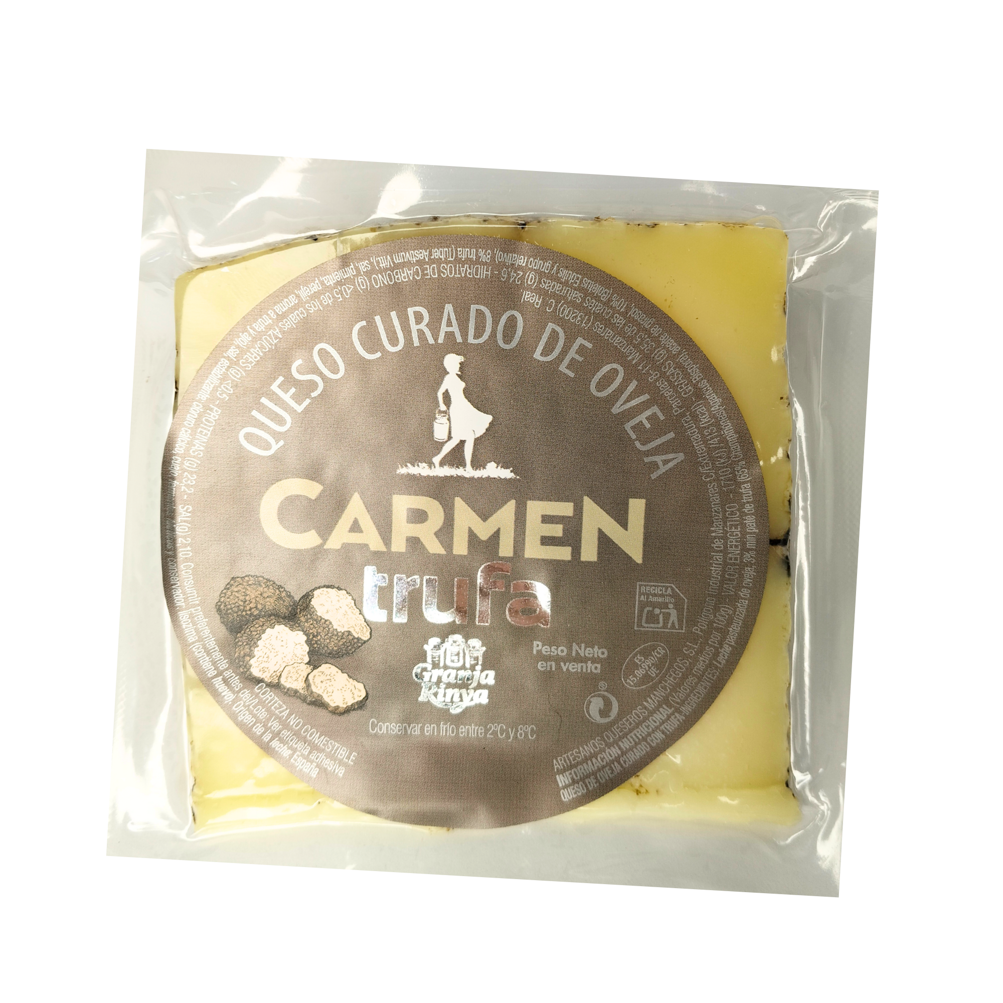 Queso Curado de Oveja con Trufa 'Carmen'