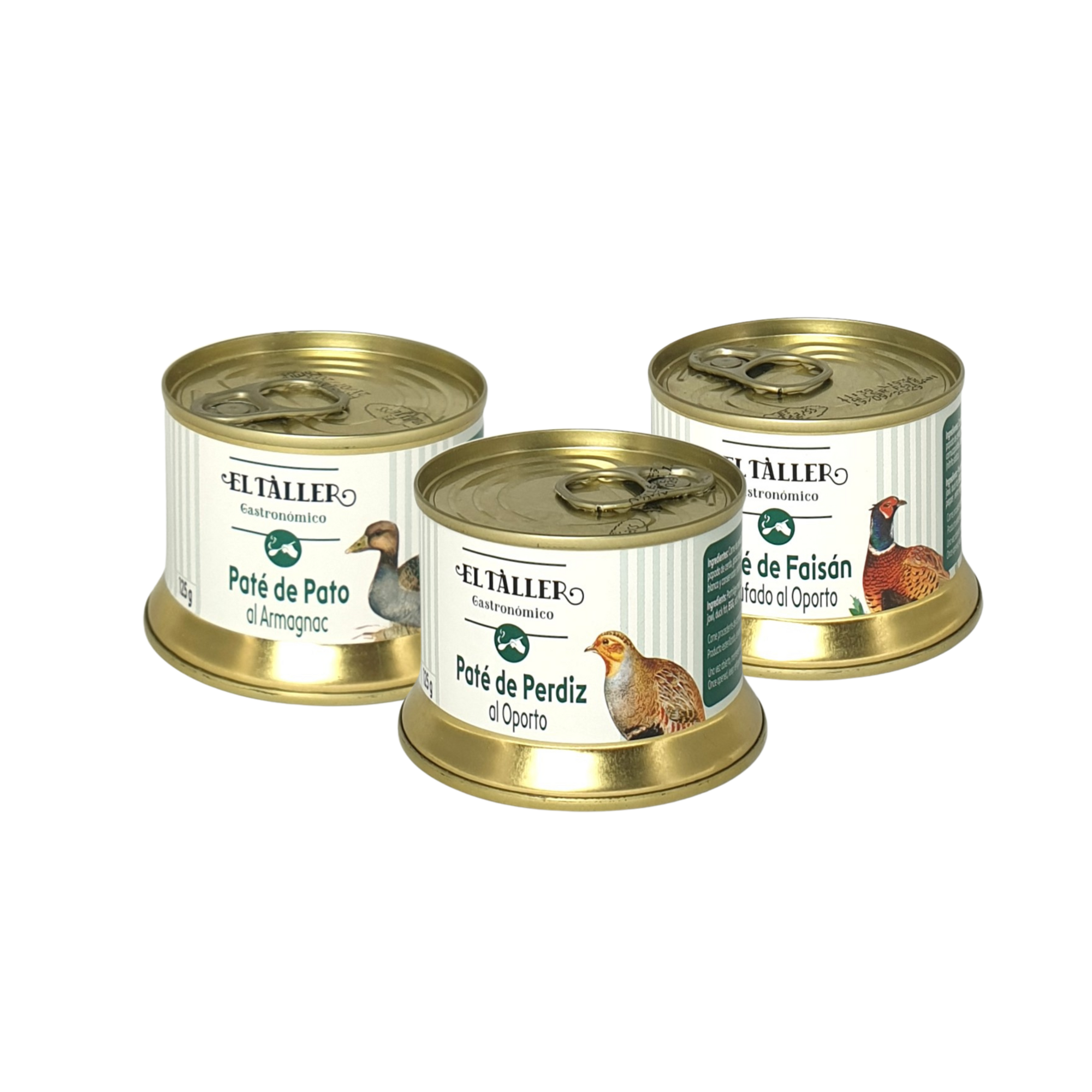 Tres Patés Selectos de Taller Gastronómico