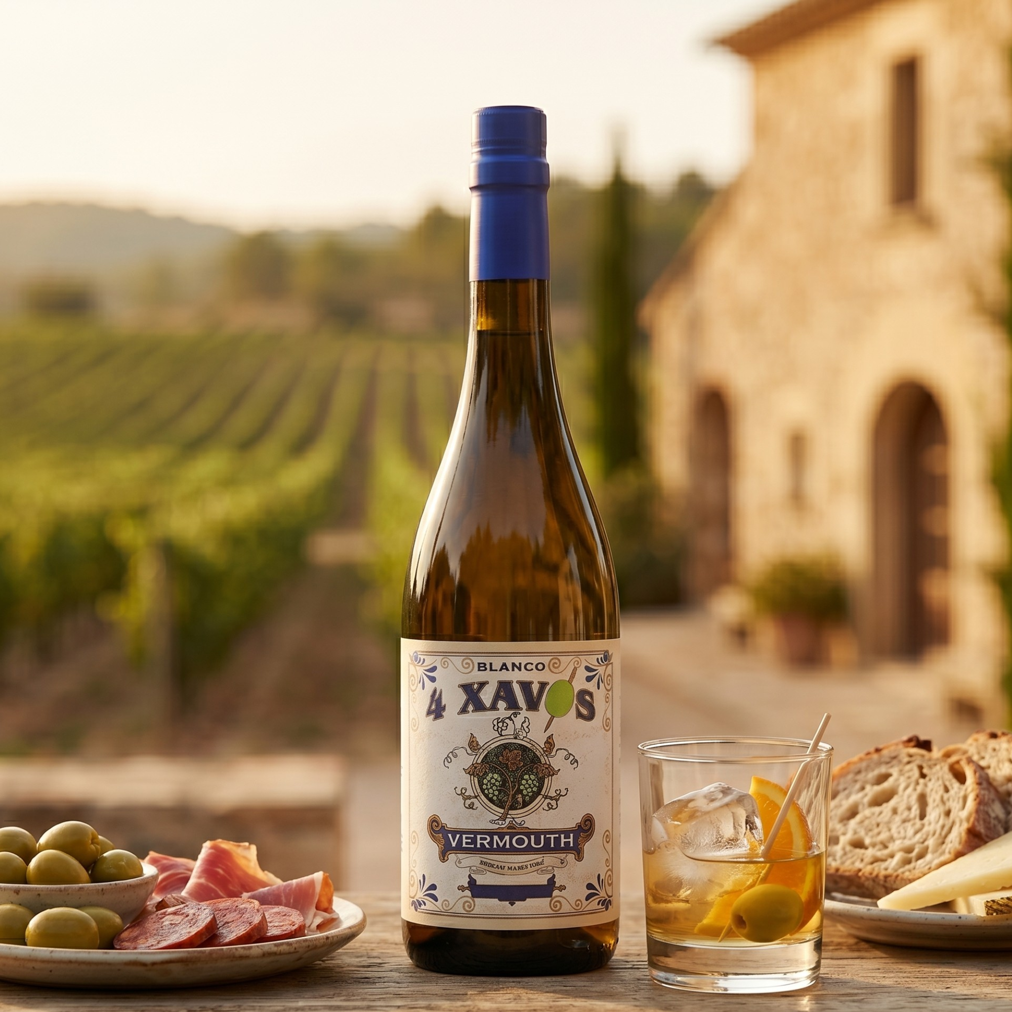 Weißer Vermouth 4 Xavos
